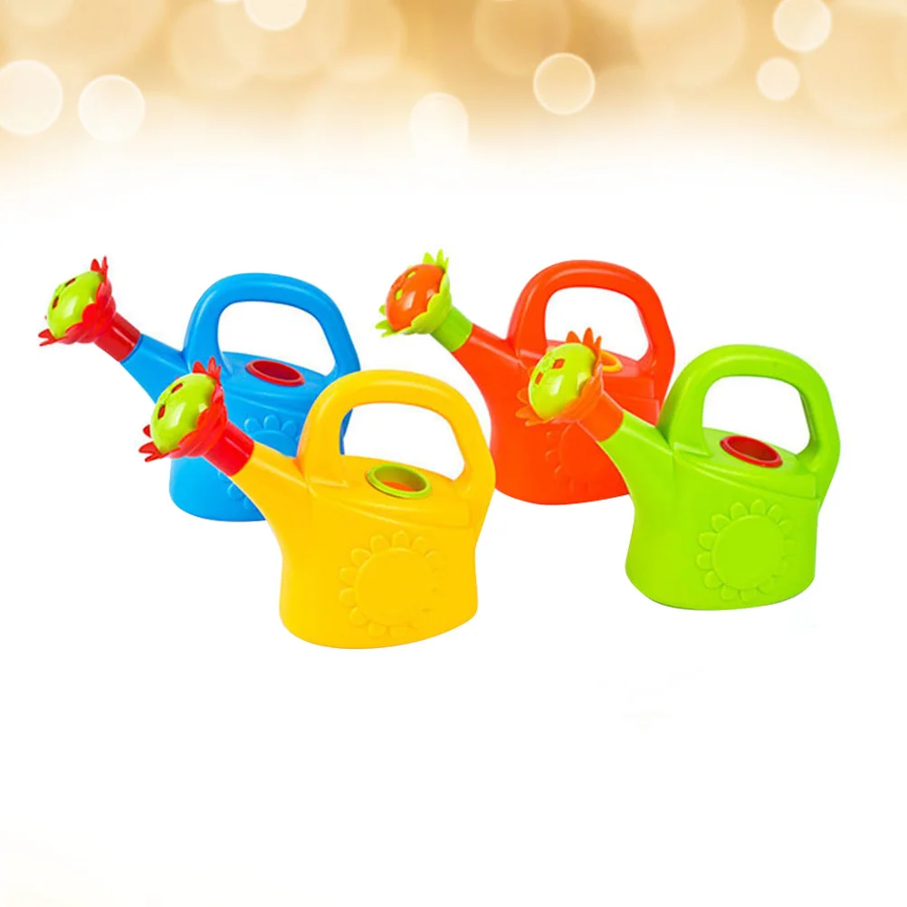 2 PCS Children Bath Toy Play House Educational Toys for Toddlers Kids Watering Pot Indoor