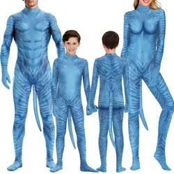 Cosplay Animal Movies Print Costume Bodysuit Suit Long Sleeve Jumpsuit Halloween Party Funny Parent Child Holiday Clothes