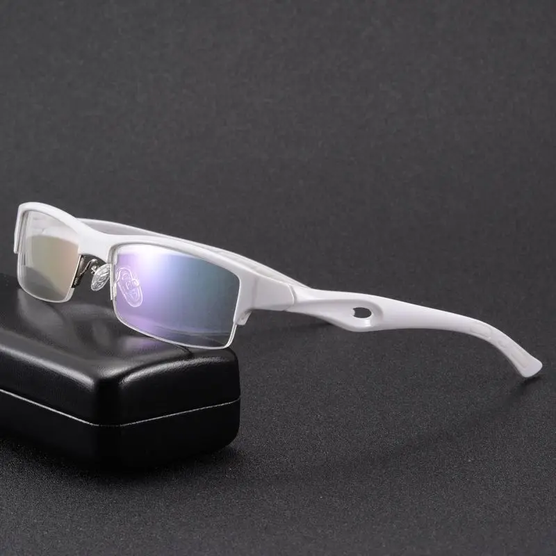 Cubojue White Myopia Glasses Photochromic Transition -100 -200 -250 -300 Eyeglasses Frames Male Women Sport Glasses Men TR90