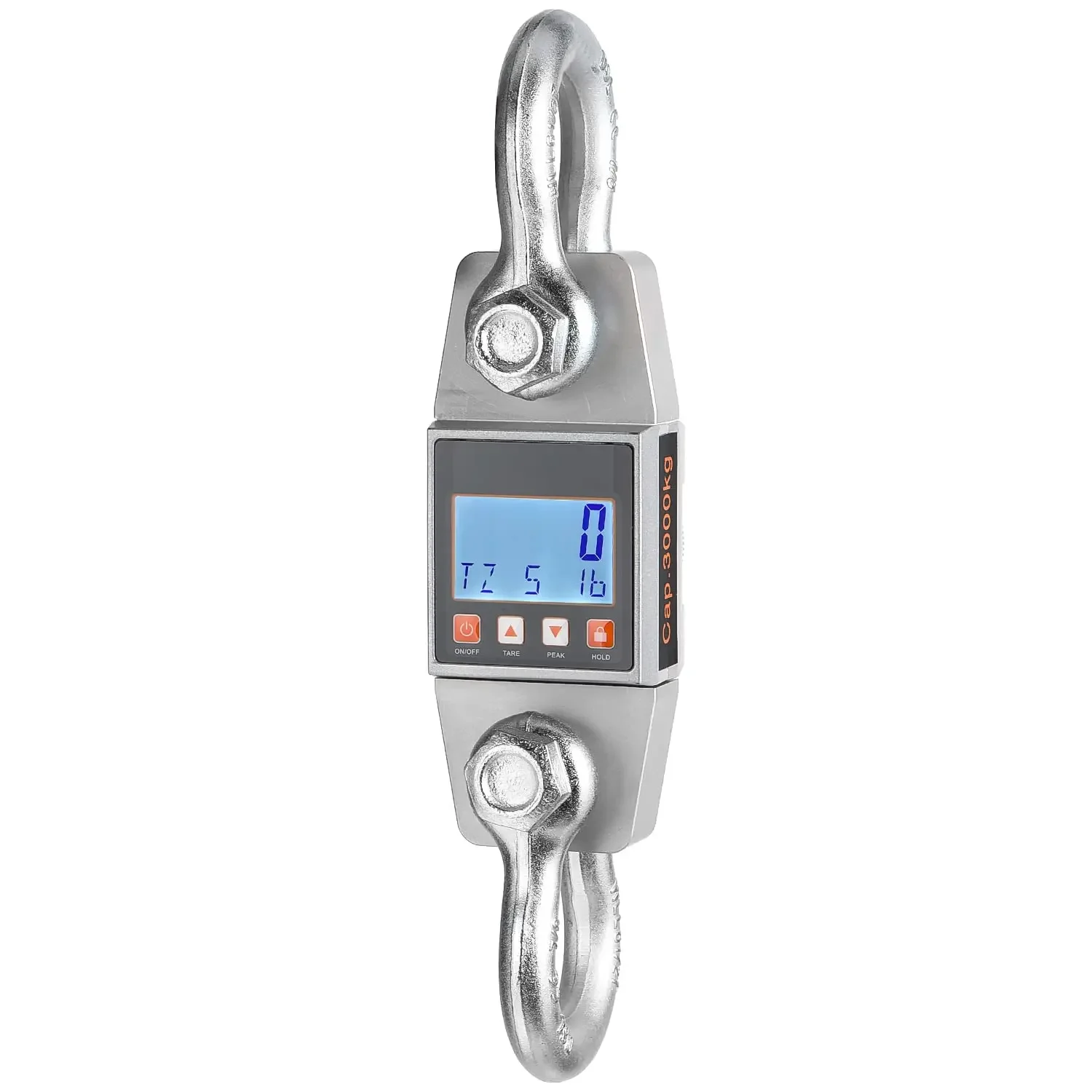 Digital Crane Scale 6600lb Hanging Scale Heavy Duty Industrial Hanging Weight Scale (6600lb/3000kg)