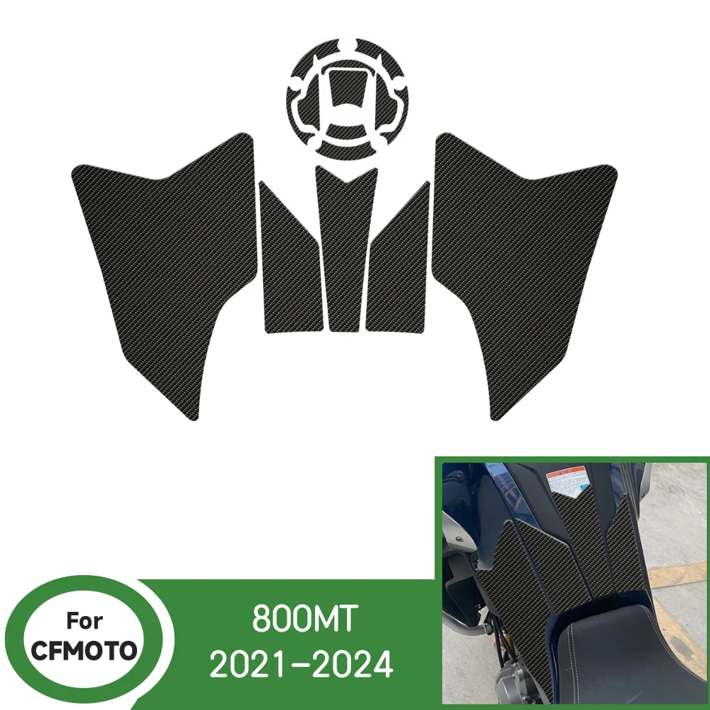 

800MT противоскользящие наклейки на топливный бак, крышка бензобака, защитная накладка для масла для CFMOTO 800 MT 2021 2022 2023 2024, аксессуары для защиты мотоциклов