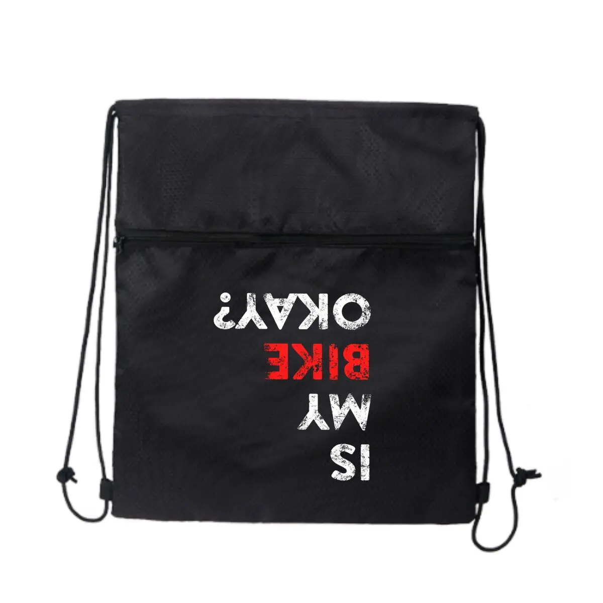 

OK Bike Ride Повседневный приключенческий звонок Спорт на открытом воздухе Карманный простой рюкзак на шнурке Мужской и женский рюкзак для фитнеса