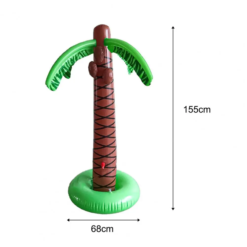 Aufblasbarer Palme, leichter aufblasbarer Sprinkler, PVC-Kokosnussbaum, nützlich, gute Luftdichtheit, aufblasbarer Palme