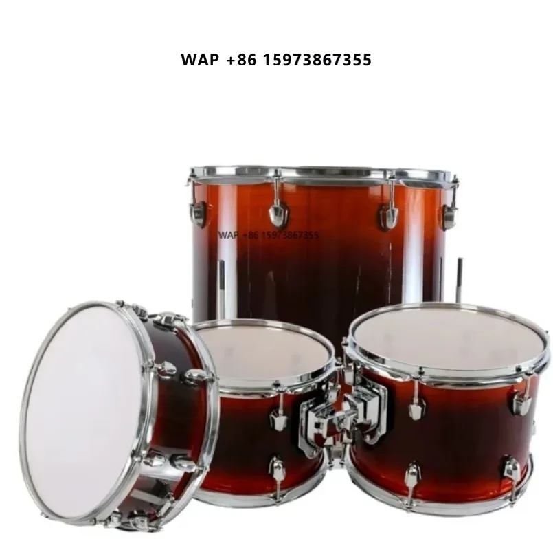5 Drums + 3 Cymbals DM022608 OEM Drum Kit  High Quality  Easy to Learn & Simple Setup for Beginners
