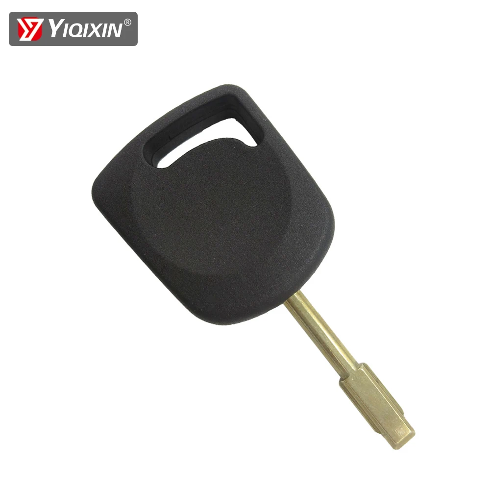 YIQIXIN 10pcs Transponder Key Shell For Ford Focus Mondeo KA Jaguar XJ8 Transit Connect Escort Fob Blank Blade Case Uncut Blade