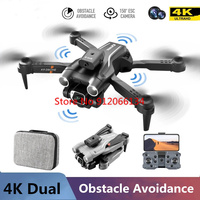 4K MINI Obstacle Avoidance WIFI FPV RC Drone 2.4G Optical Flow Headless Mode Fixed Height Remote Control Quadcopter Boy Gifts