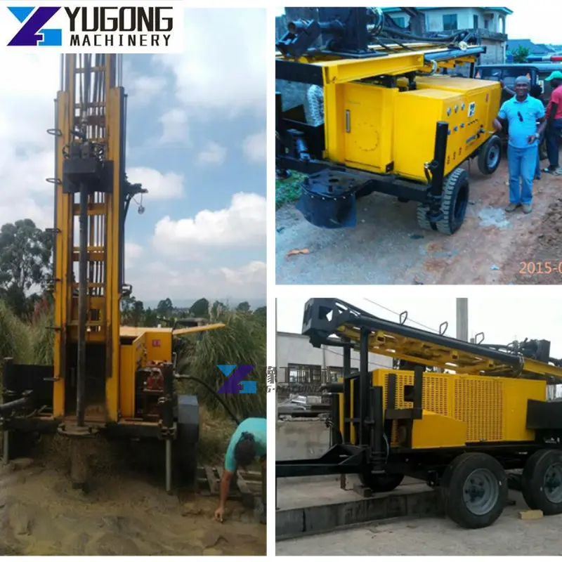 Beste Prijs 200 Meter Grond Boorgat Waterput Boormachine Rupsgiepte Diamant Roterende Kern Waterput Boren Rig