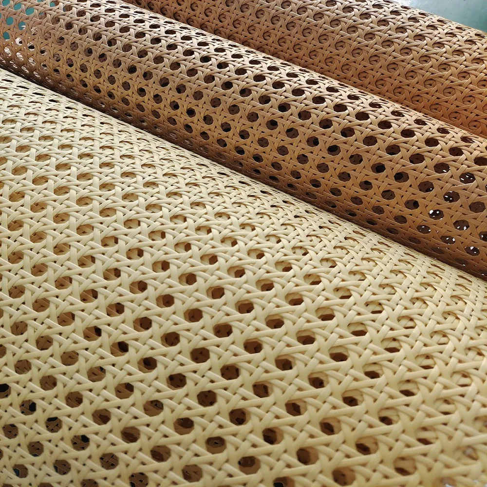 40cm/45cm/50cm Wide PE Plastic Artificial Rattan Cane Webbing Roll Wicker Sheet Outdoor Chair Table Furniture Repair Material