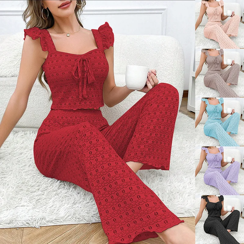 

Pyjamas Woman Women's Pajamas Set Home Suit for Women Pajama Sets Sleepwear for Sleeping Pajamas With Pants Nightwear Sexy Sleep