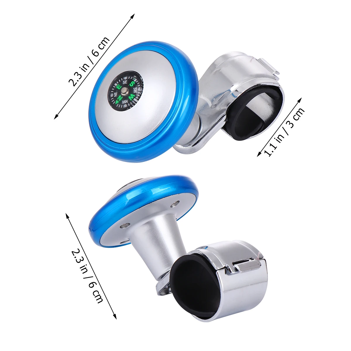 

Handle Turning Knob Plastic Booster Steering Wheel Ball Steering Wheel Knob Spinner Easy Install Quality