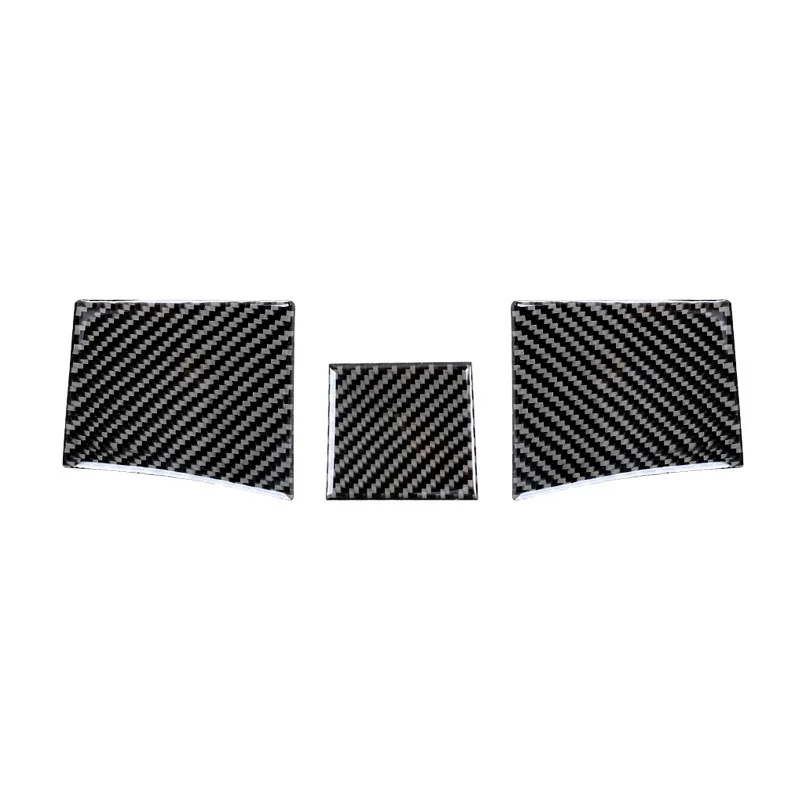 For 08-13 Toyota Highlander Car Interior Modification Carbon Fiber Dashboard Gasket Decorative Stickers