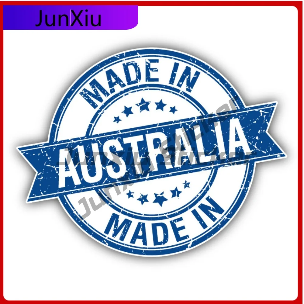 

Made In Australia Creative Sticker Stamp Car Decal Bumper Stickers Cool Style Helmet Use For Laptop Su Automotive Decor Water