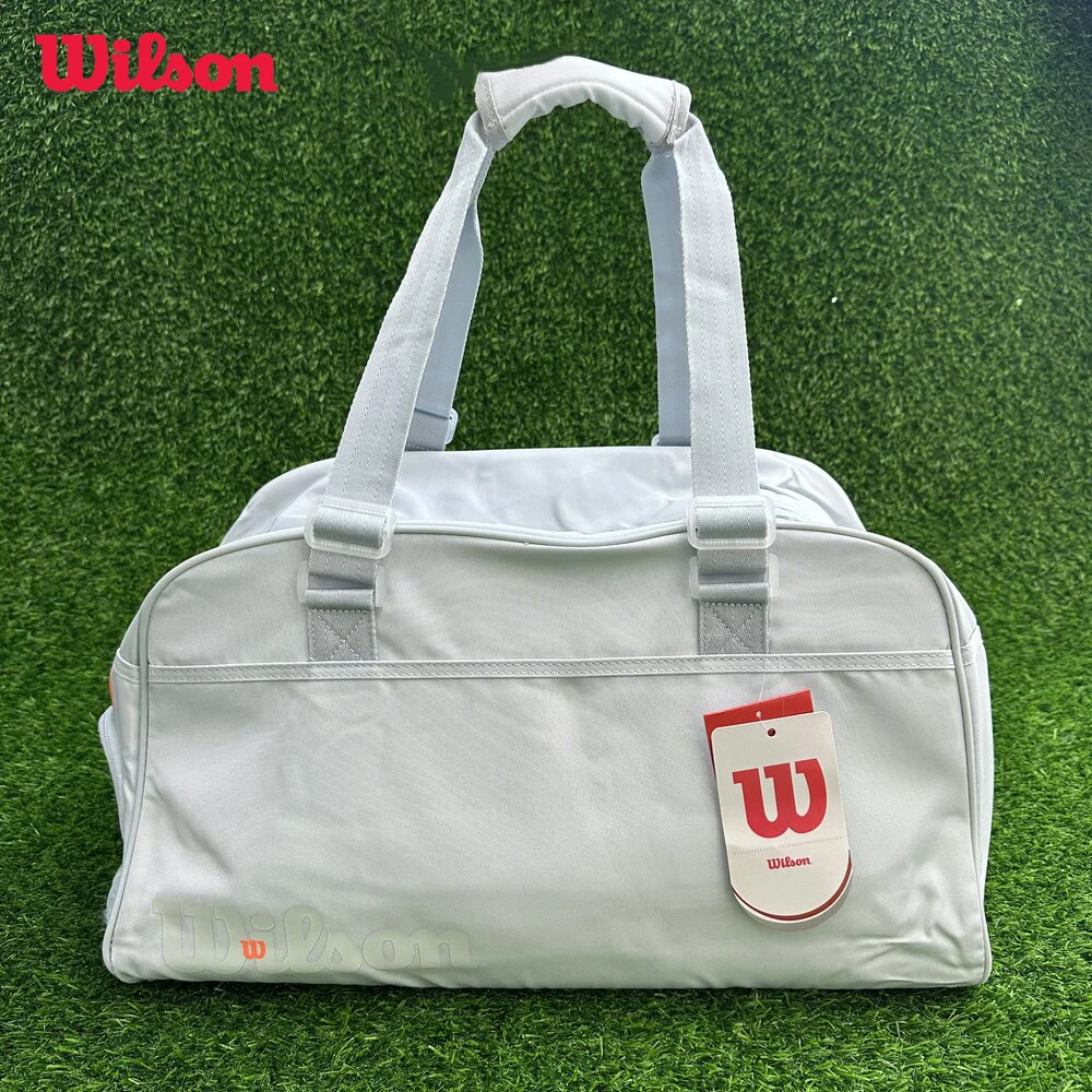 

Оригинальная теннисная сумка Wilson Shift Duffel Match Team Light Спортивная сумка для теннисной ракетки Max для 3-х шт. ракетки серого цвета