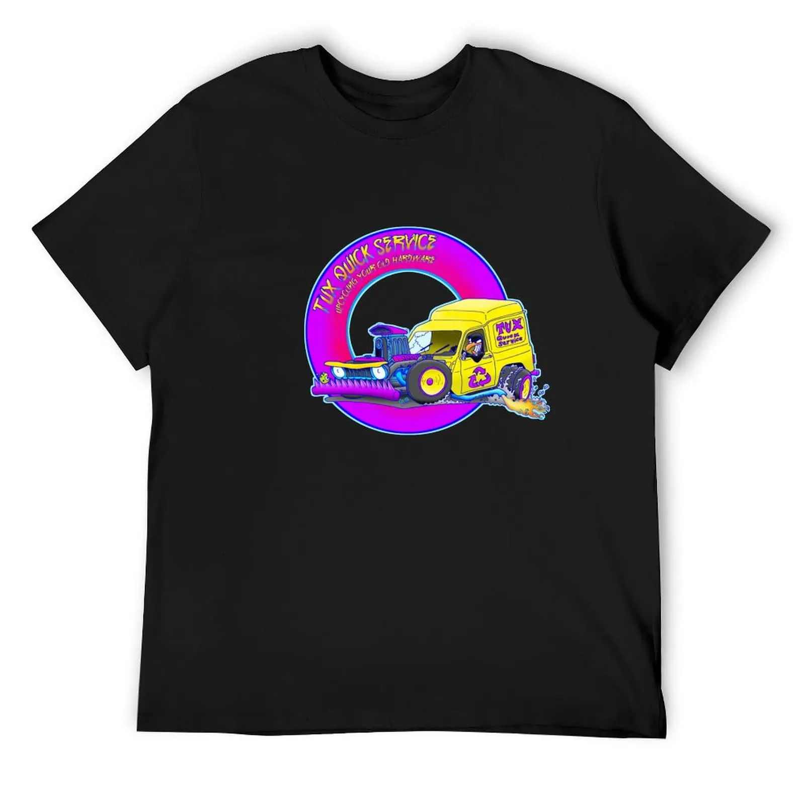 Tux Hot Rod T-Shirt vintage t shirts vintage graphic tee shirts graphic tees cotton graphic tees mens funny t shirts