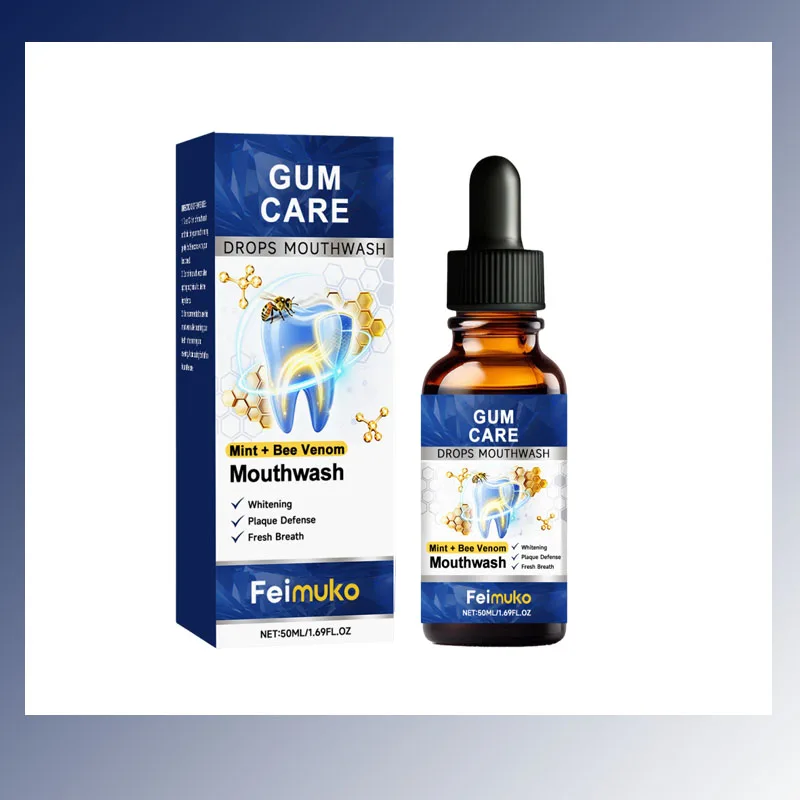 50ML Zahnfleisch-Reparatur-Gel-Serum zur Linderung von Schmerzen, Allergien, Tiefenreinigung von Zahnverfärbungen und Zahnstein, Serum gegen Karies, Zahnpasta