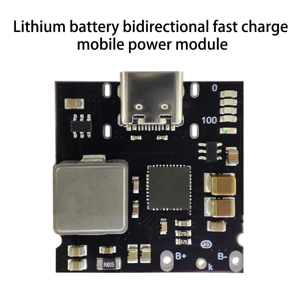 TYPE-C PD 18W zasilacz szybkie ładowanie telefonu komórkowego litowo-jonowy 18650 3.7V 4.2V akumulator płytka ładująca DC-DC zwiększyć moduł Boost