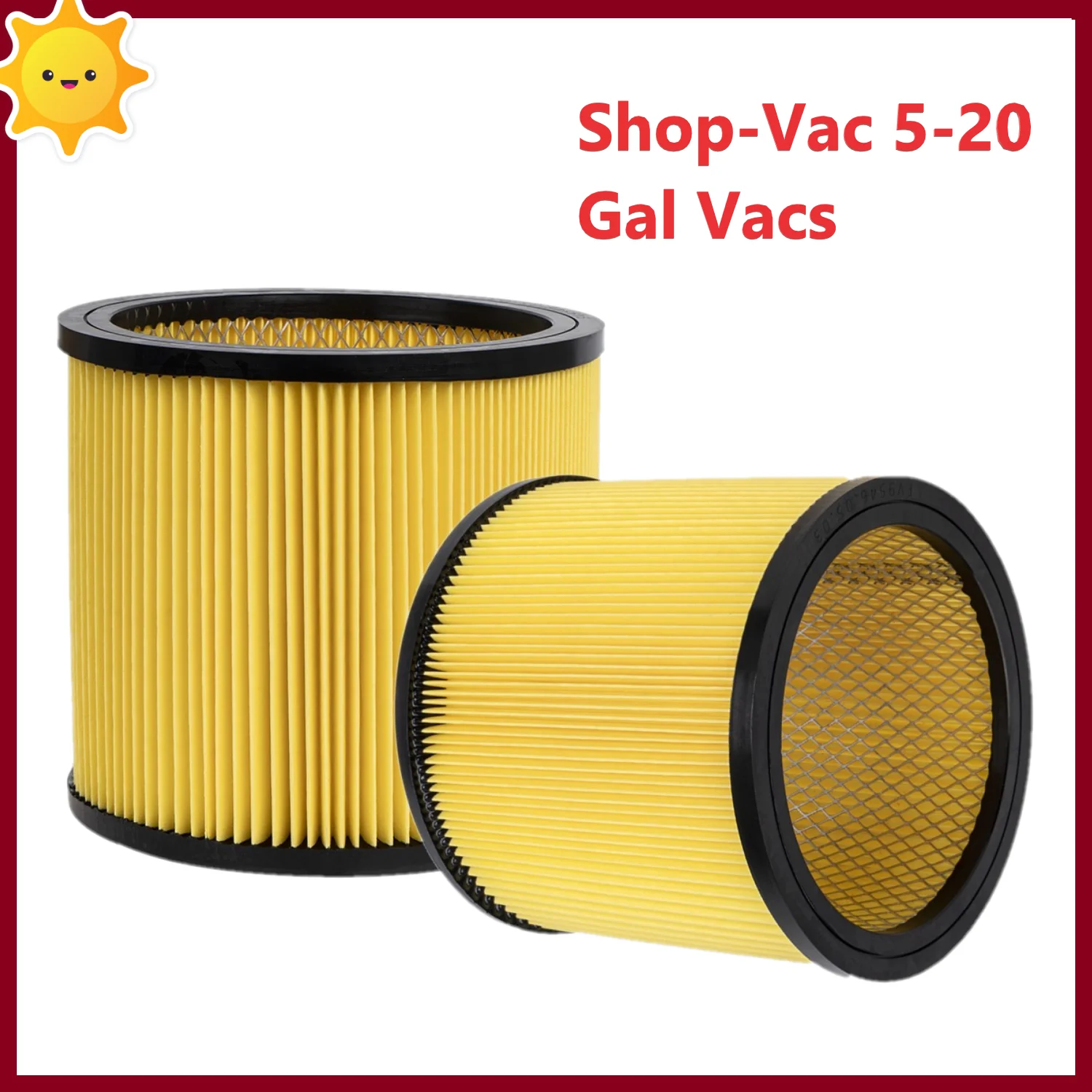 Wet Dry Vacuum Shop - فلتر خرطوشة بديل VBV1210 قياسي متوافق