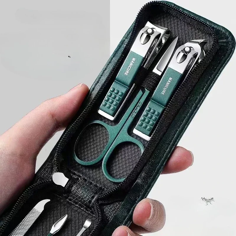 

6-Piece set - Nail scissors set, high-end household, unisex nail clippers, suitable for household use and easy to carry