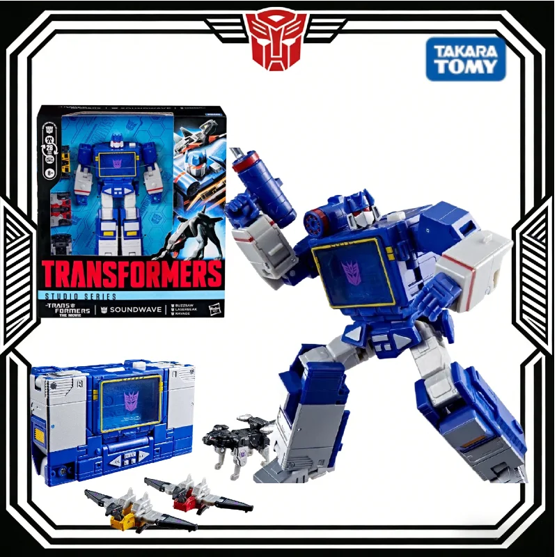 

В наличии: Фигурка Studio Series 86 L Core Soundwave с кассетами Laserbeak и Ravage. Гаражный набор для сборки фигурки.