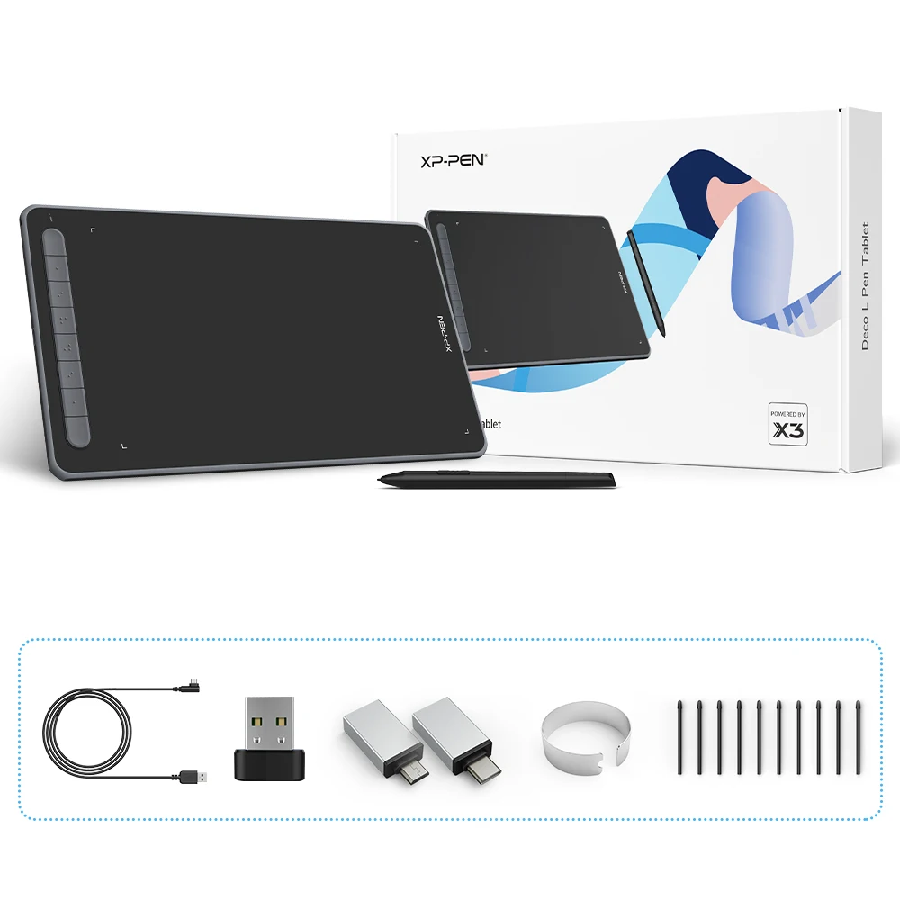 XPPen Deco LW 10.1 Graphic Tablet 8192 Pressure Levels