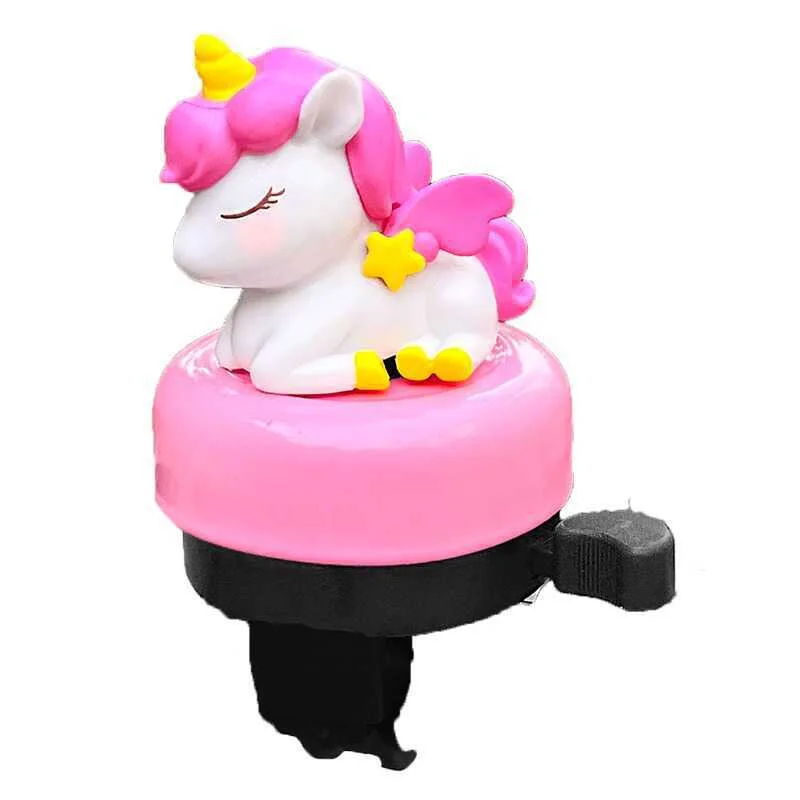 AliExpress NONE Unicorn Children's Bicycle Bell Super Loud universal Cute cartoon Balance Bike Bicycle Skateboard Horn Super Loud