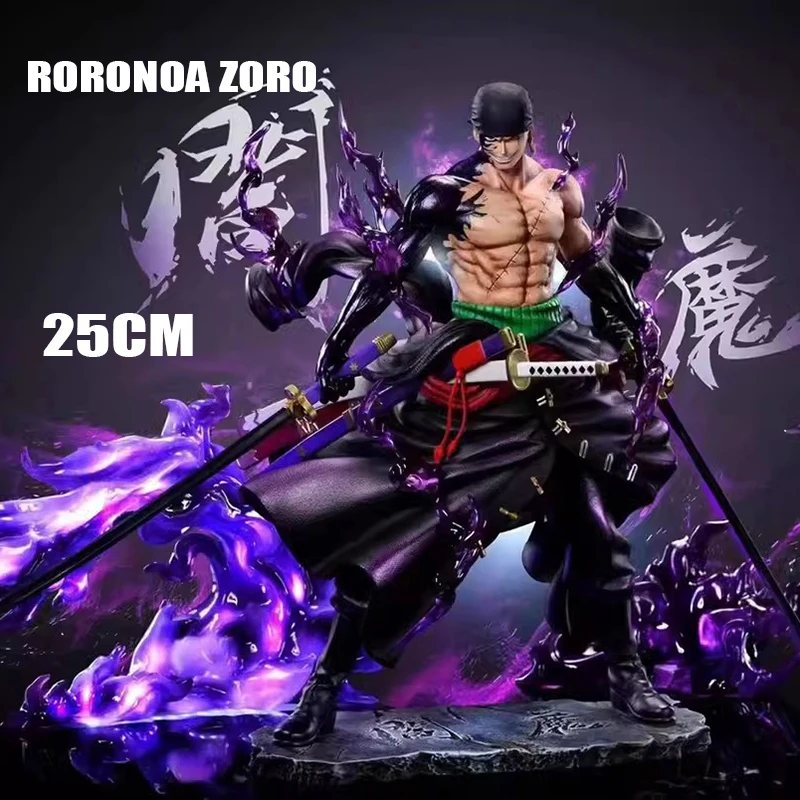 Brandneue One Piece Zoro Figuren Sky Painting Roronoa Zoro Actionfiguren Anime PVC Sammlermodelle Spielzeug Desktop-Dekoration Geschenke
