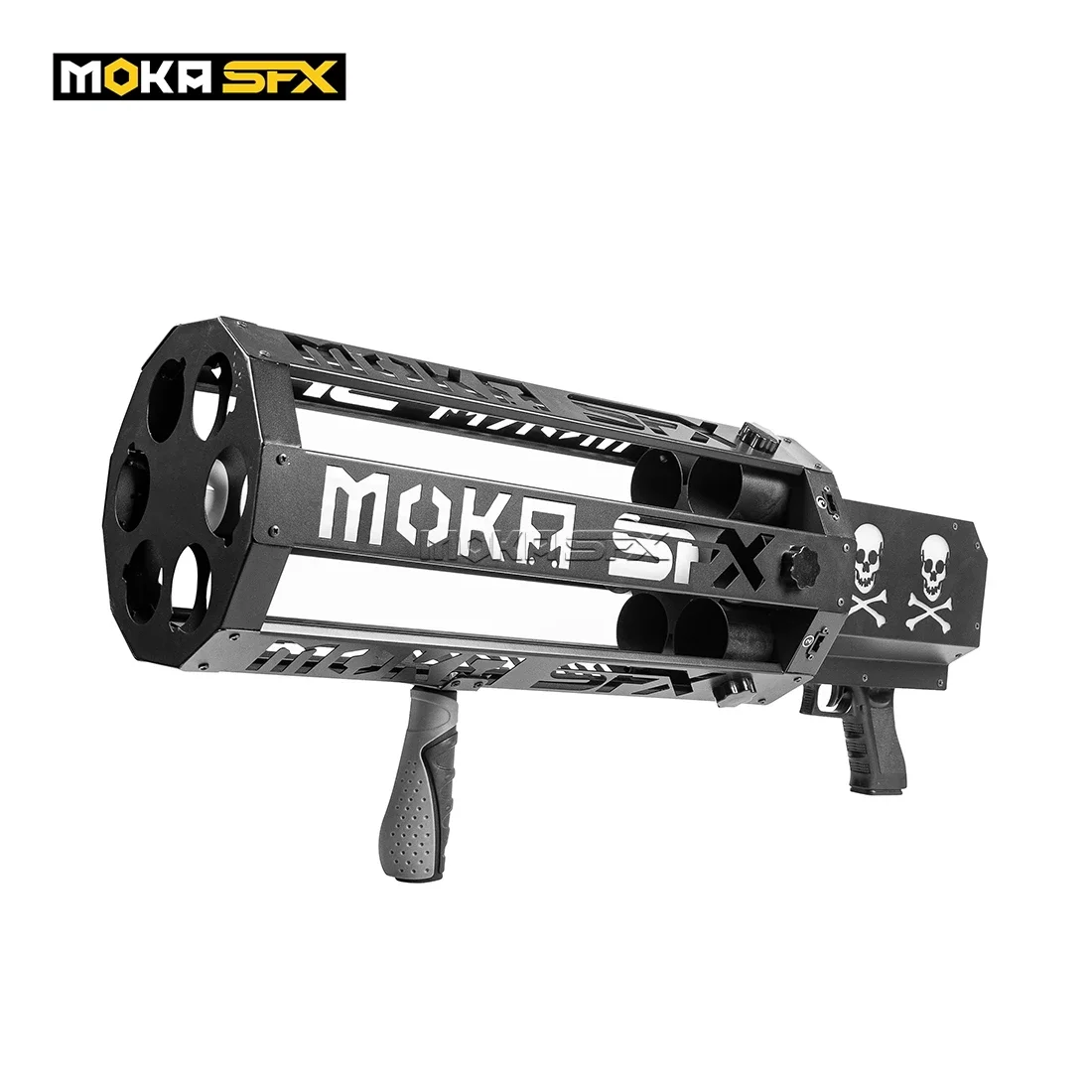 MOKA SFX new hot sale LED Confetti Launcher Balster Confetti Cannon Dj Equipment for Party Wedding Stage