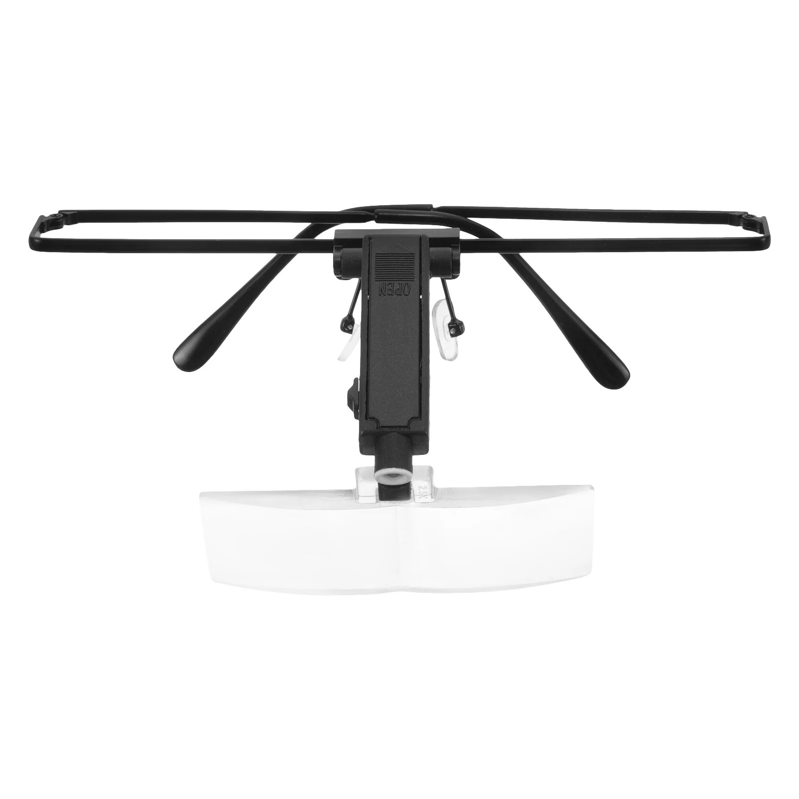 

Head Mounted Magnifying Glass Magnifier Glasses with Light Hands Free Eyeglasses Reading