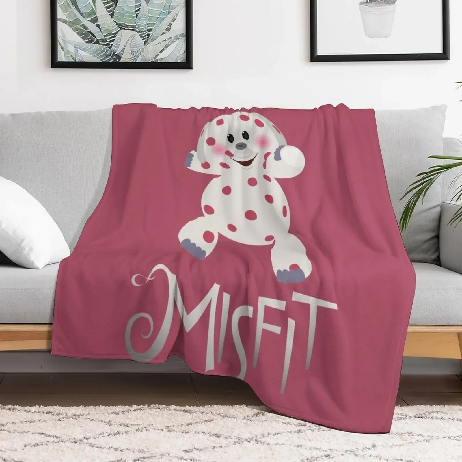 

Misfits - Spotted Elephant Throw Blanket Stuffeds Comforter Blankets