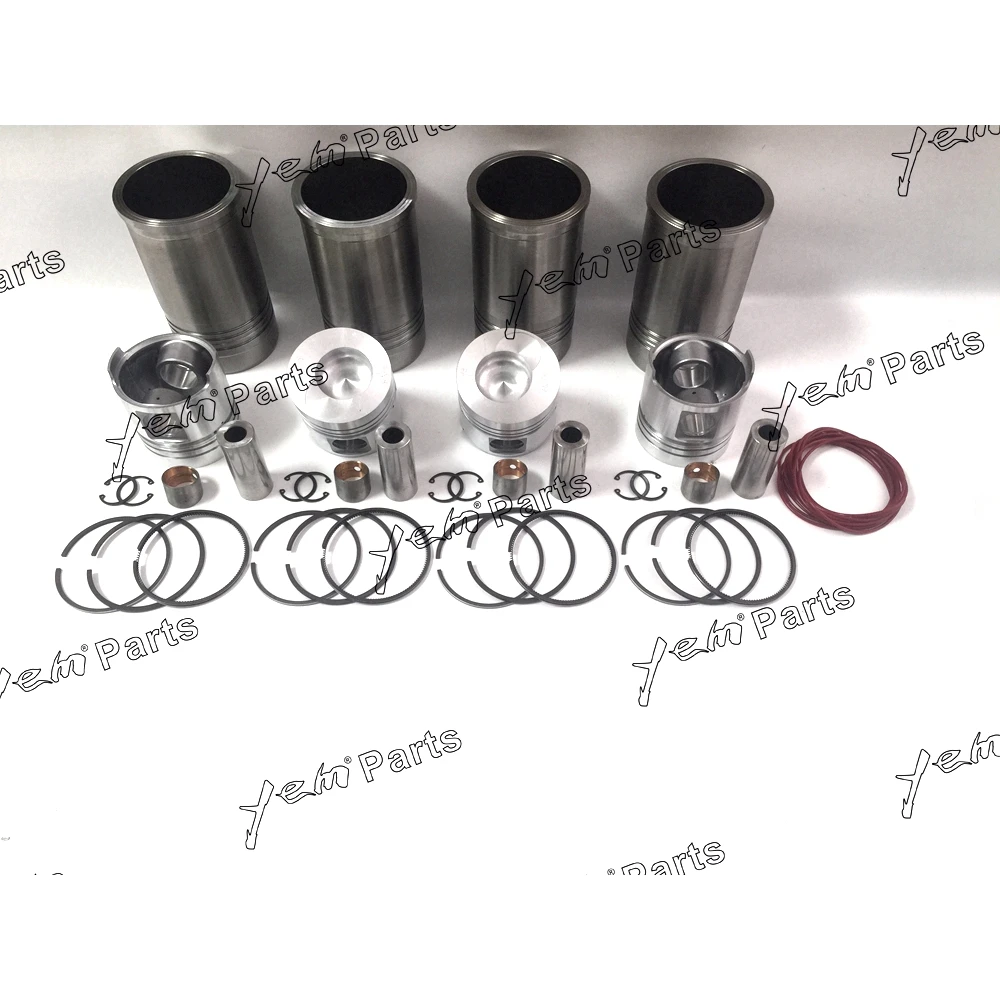 Practical LR410 Overhaul Cylinder Liner Piston With Rings For Dongfanghong engine part