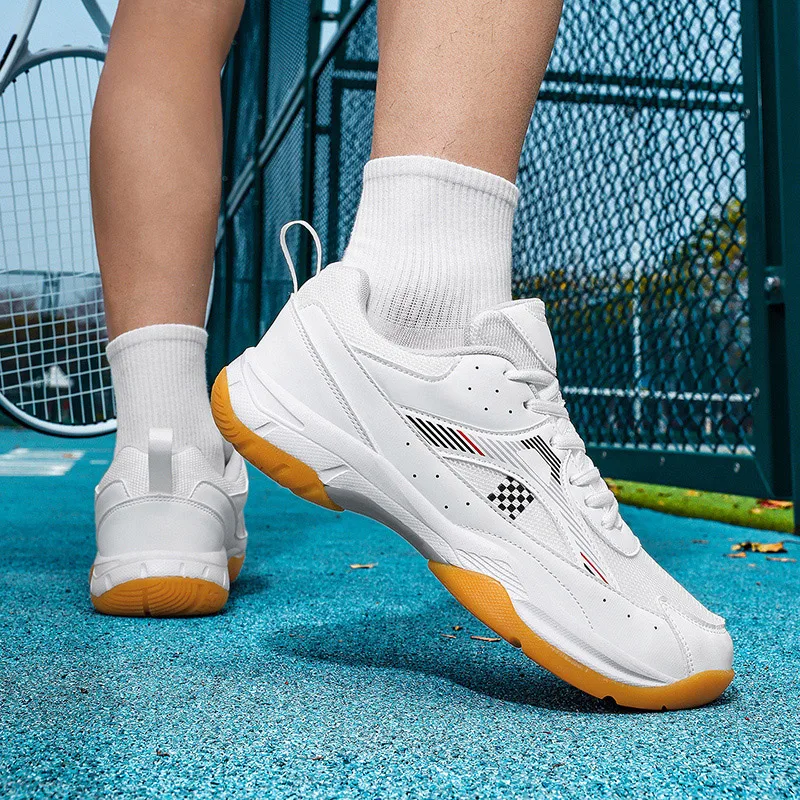 2026 New Men Tenis Sport Shoes Breathable Mesh Tennis Sneakers Anti-Slip Tennis Training Shoes Shock-Absorbant  Outdoor Sneakers view 4