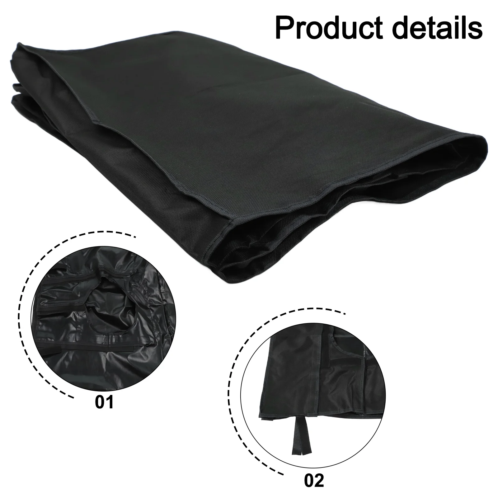 

Всепогодная защита для телевизоров для различных типов креплений: чехол для уличного телевизора с 360-градусным покрытием и гибкими отверстиями для кронштейнов, как показано на фото.