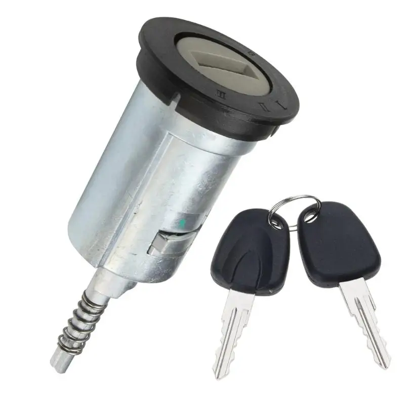 31BC Car Ignition Switch Lock Cylinder Replacement Lock Cylinder with 2 Keys for Meriva A Auto Accessories 0914861 90511999