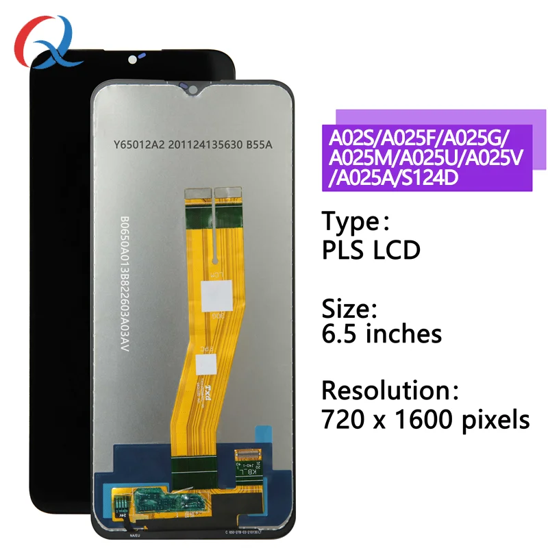 a025f Mobile Phone Lcds for galaxy A02s a025f display pantalla for samsung galaxy a02s lcd for samsung a025f screen replacement