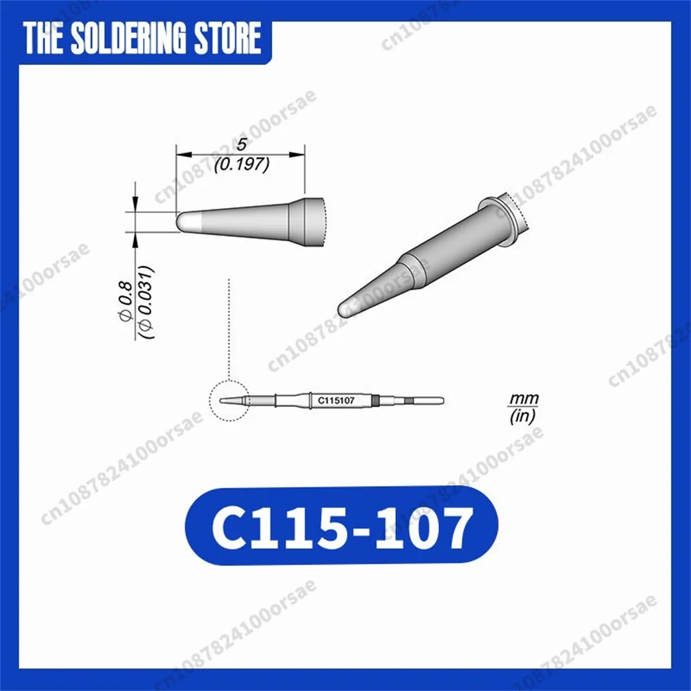 Imagem -04 - Cartucho para Jbc Nase Solda Handle Tip Substituição Acessório Tool Sugon Aifen T115 C115 101 126 103 106 107