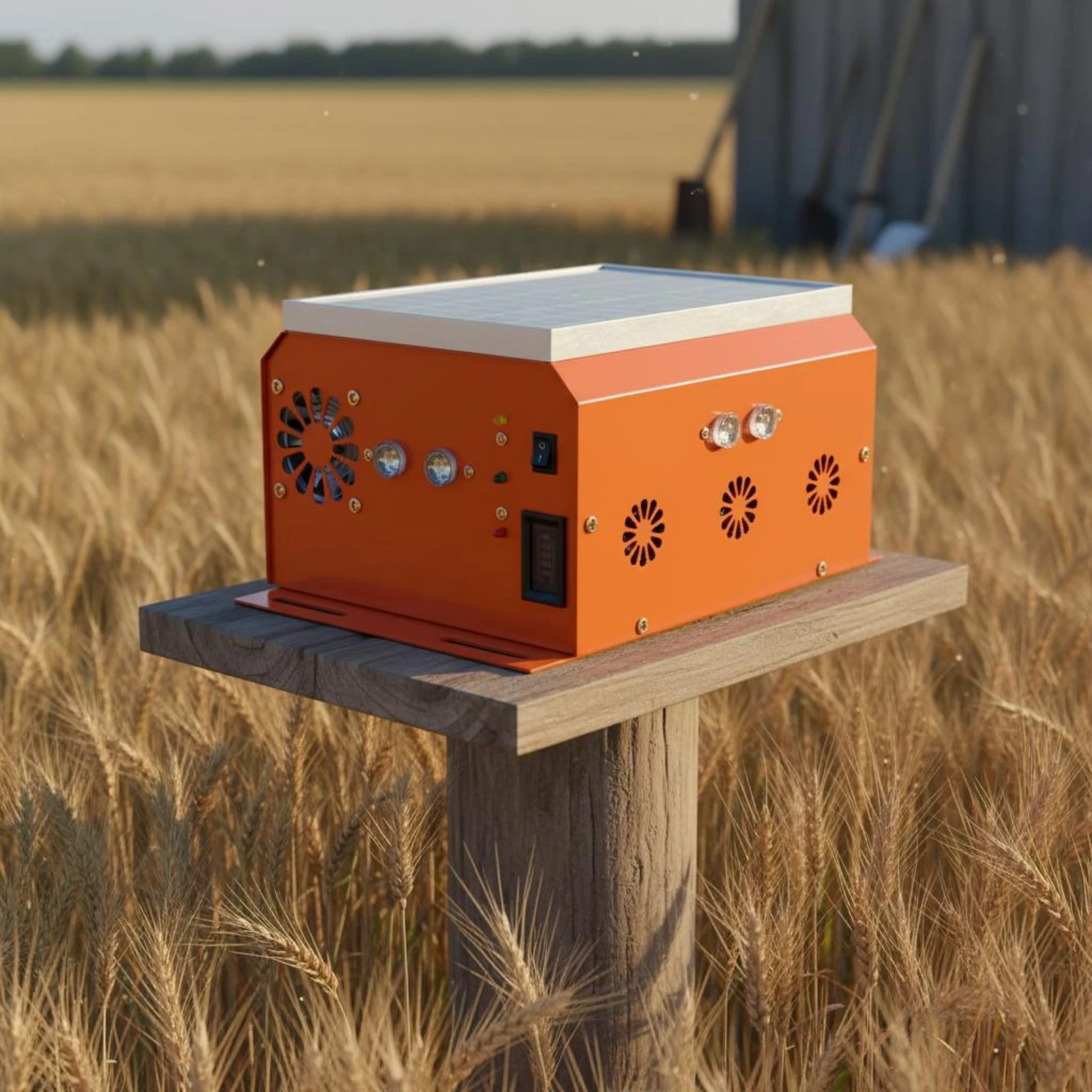 Solar High-Frequency Sound Bird Repeller Rainproof Voice Bird Repeller Pigeon Repellent Device Weatherproof Outdoor Control