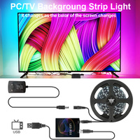 Smart Ambient RGB Monitor Led Lighting Gaming PC Backlight USB Led Strip For Windows Computer DIY Dynamic Screen Background Lamp