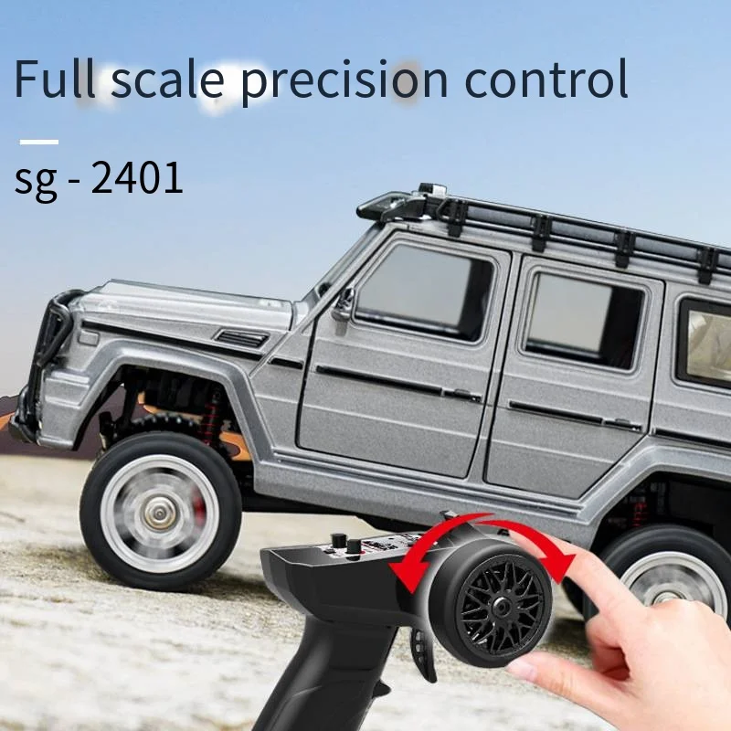 SG-2401 Alloy Climbing Babos Remote Control Car Full Scale Entry RC Model Car Climbing Car Full Car Light Boy Toy