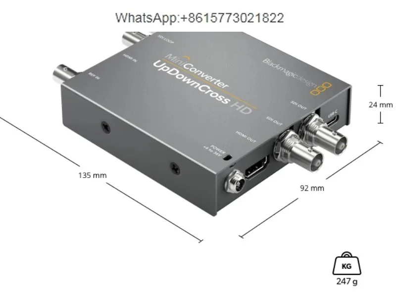 BMD converter updowncross H-D mutual SDIHDMI high-definition format standard up and down cross frequency conversion box