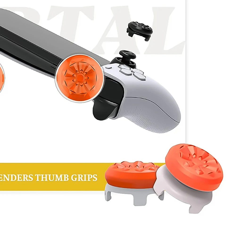 Колпачки для большого пальца 1 Высокие 1 колпачки для большого пальца со средней посадкой Нескользящая крышка-качалка для PS5 Portal для Playstation Portal Remote Player