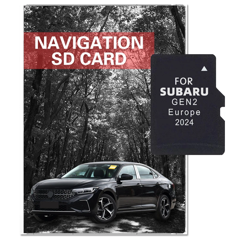 

2024 P56YH03-E2024 for Subaru GEN2 Impreza/XV/Forester/WRX/STI Car Navigation Update EU UK Maps GPS TF Card Road coverage 99%