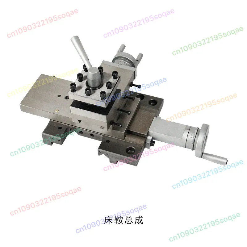 

Cross Slide Worktable Lathe Saddle Assembly Tool Post for Wheel Hub Repair 180V 210V DIY Small Lathe Machine Accessories