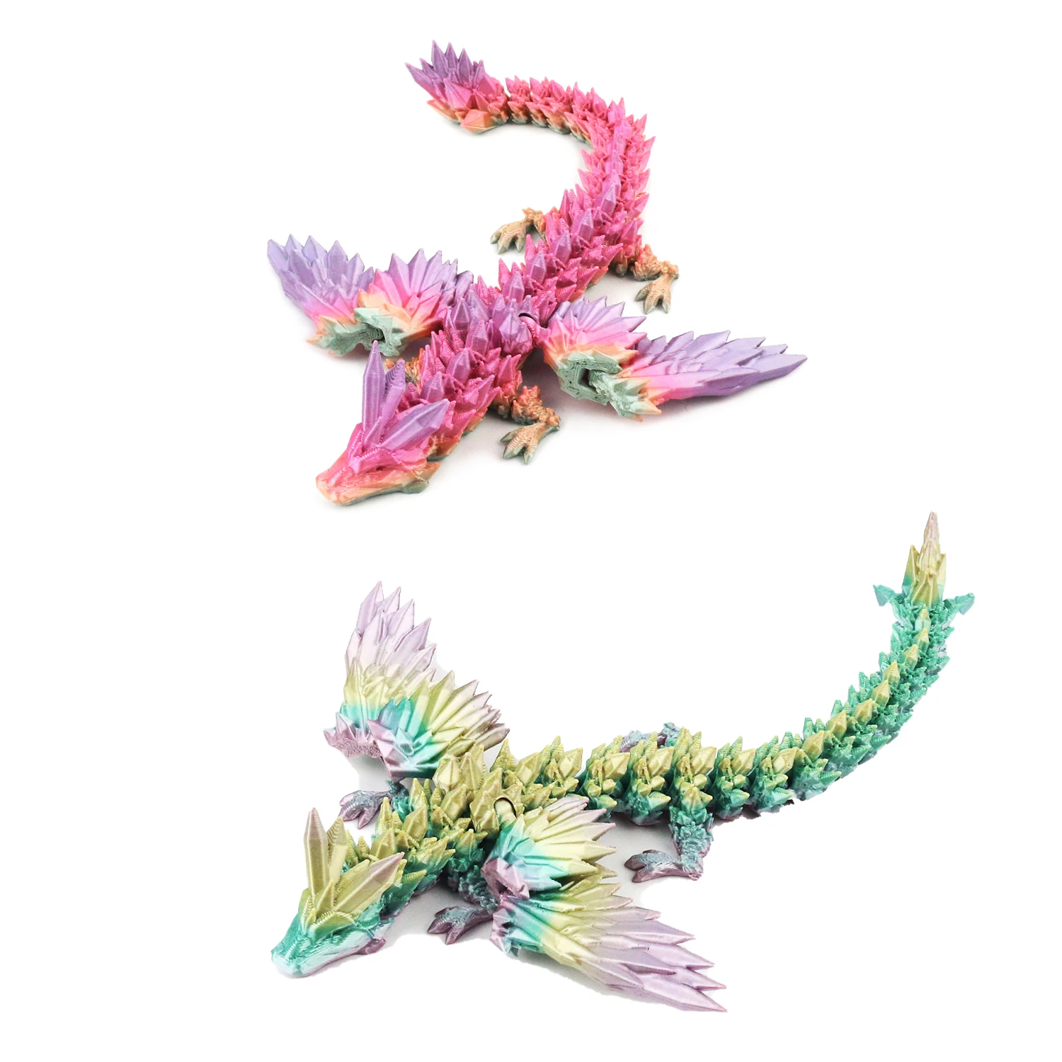 

3D printed color ornaments, wings, full body joints, movable toy decoration