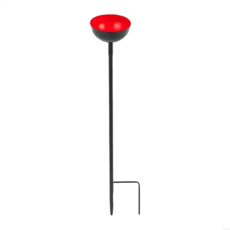 H8WB Bird Feeder Water Station With Removable Stakes Garden Decoration Rain Collector