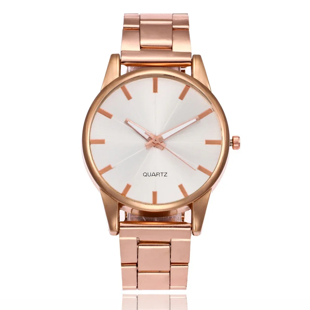 Montre de luxe en acier inoxydable pour femme, bracelet argenté, ultra-mince, à la mode