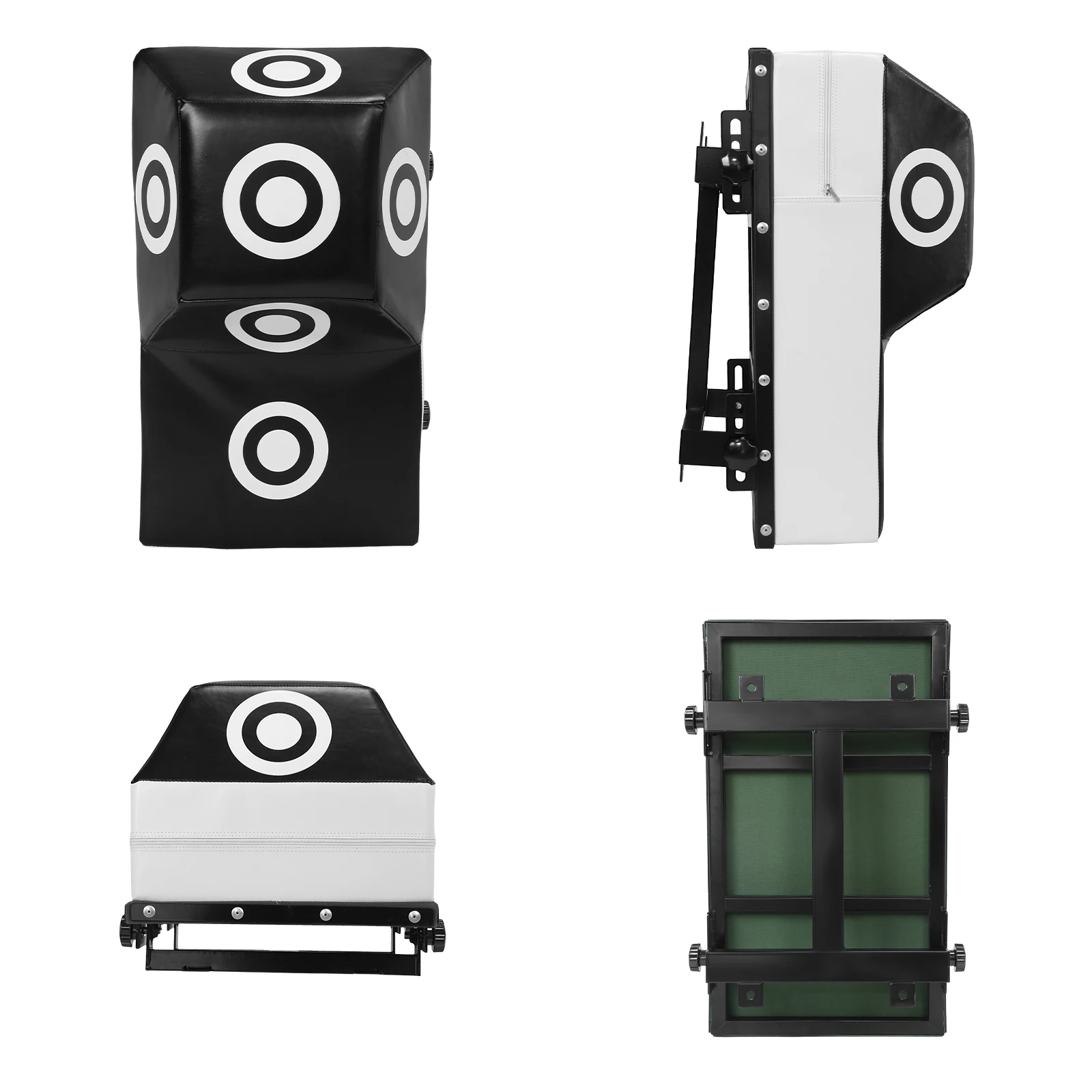 

Wall Mount Uppercut Square MMA Training Punching Target with Marking Points High Density Foam for Adults Bedroom Living Room Gym