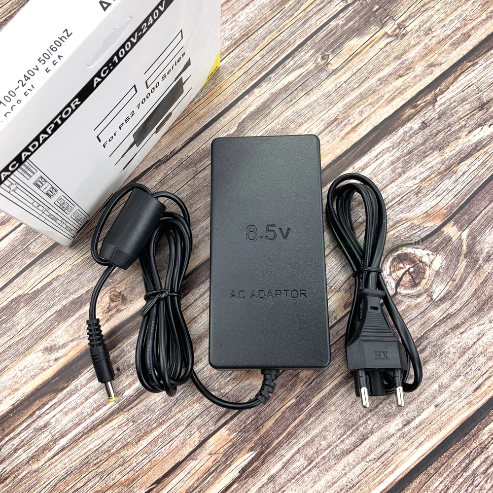 Us Eu Ac Adapter Voeding Oplader Koord Voor Ps2 Slim 70000 Serie Dc 8.5V