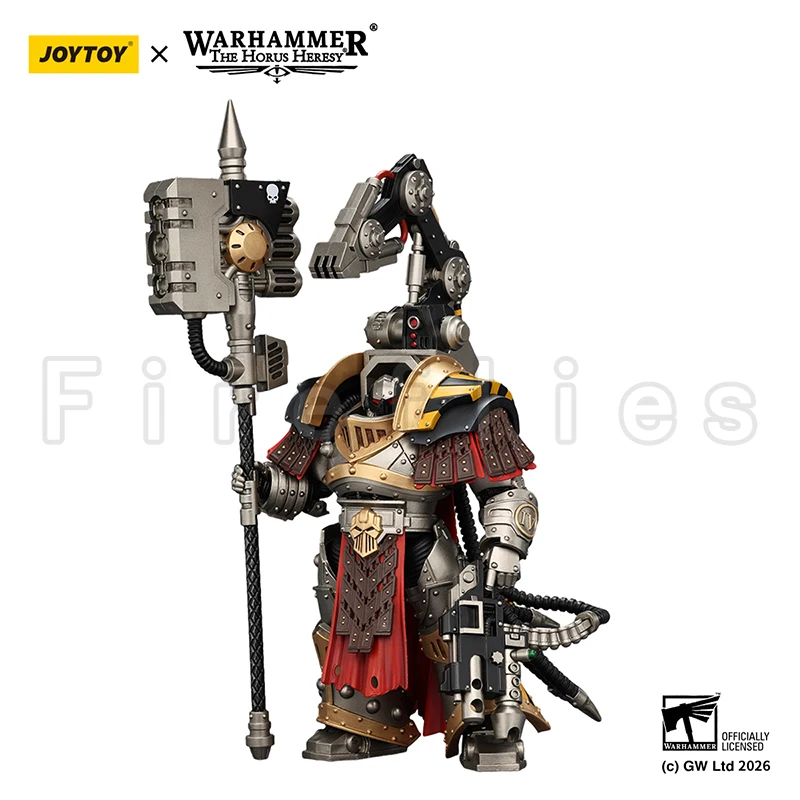 

[Pre-Order]1/18 JOYTOY Action Figure The Horus Heresy Iron Warriors Warsmithwith Graviton Crusher Hammer Anime Model Toy