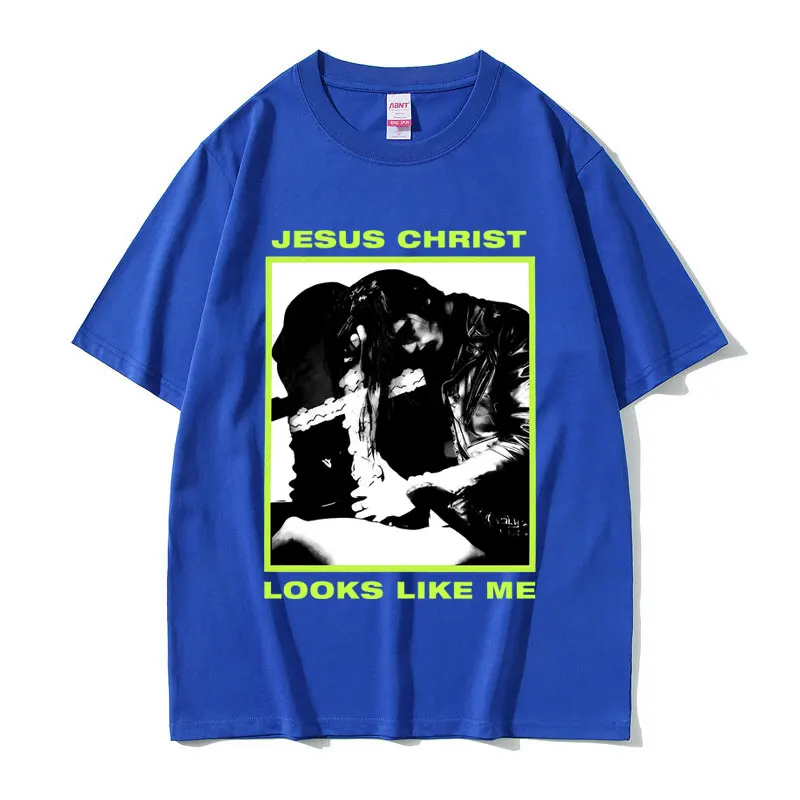 Type O Negative Jesus Christ Looks Like Me T Shirt Rock Metal Gothic Merch T-shirts Male