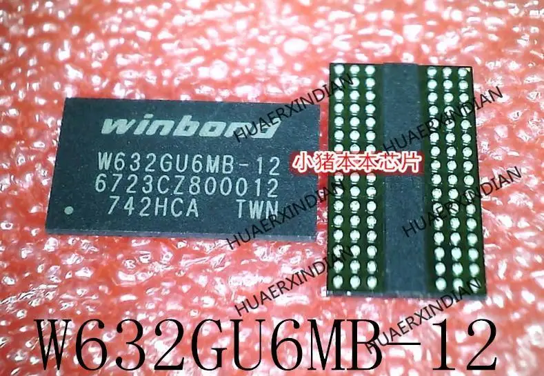 BGA W632GU6MB-12, W632GU6M8-12, M632GU6MB-12, Original, nouveau, en Stock